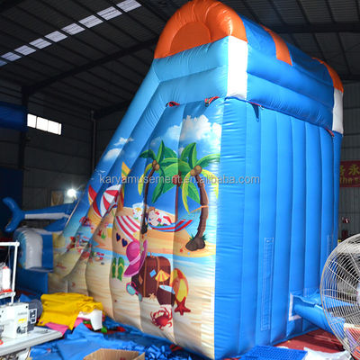 Experimenta la emoción de nuestro tobogán de agua inflable de estilo con envío de piscina en todo el mundo