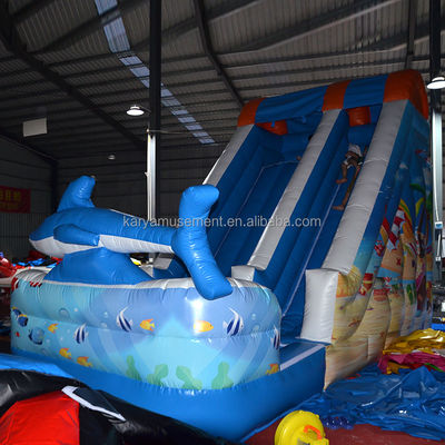 Experimenta la emoción de nuestro tobogán de agua inflable de estilo con envío de piscina en todo el mundo
