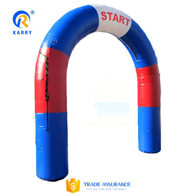 Arco inflable en forma de corazón personalizado para decoración de eventos Destaca entre la multitud