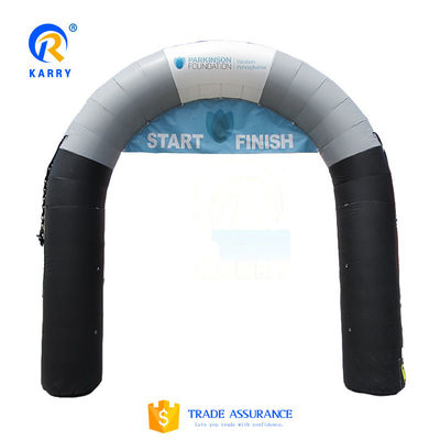 Arco inflable en forma de corazón personalizado para decoración de eventos Destaca entre la multitud