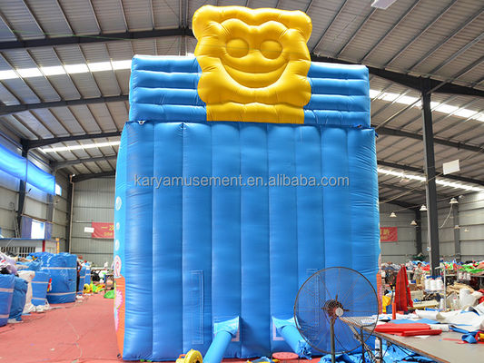29ft Bob esponja ancho deslizamiento para niños y adultos PVC comercial de interior inflable