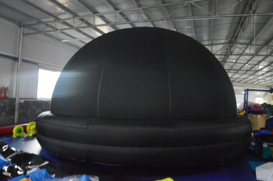 Tienda de domo de planetario inflable portátil de 5 m para proyección escolar y patio de juegos al aire libre