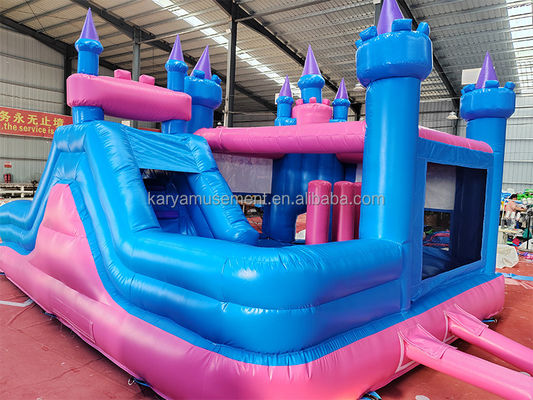 Combinación de deslizamiento de castillo inflable personalizada para tamaño comercial personalizada