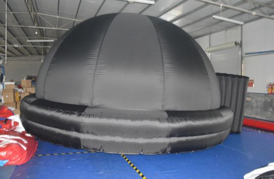 Tienda de domo de planetario inflable portátil de 5 m para proyección escolar y patio de juegos al aire libre