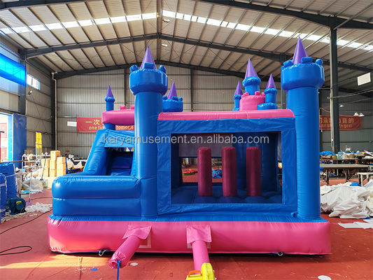 Combinación de deslizamiento de castillo inflable personalizada para tamaño comercial personalizada