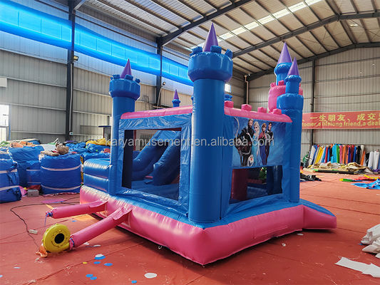 Combinación de deslizamiento de castillo inflable personalizada para tamaño comercial personalizada