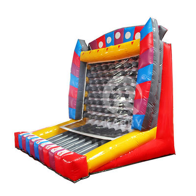Logotipo personalizado Impreso Juego de Carnaval Plinko Inflable con material de PVC de mar personalizado