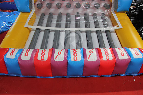 Logotipo personalizado Impreso Juego de Carnaval Plinko Inflable con material de PVC de mar personalizado