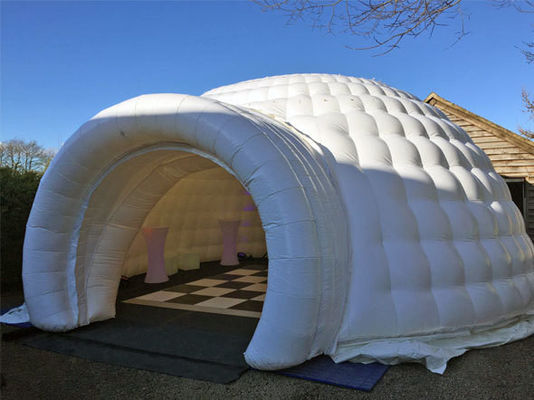 Tienda hermética inflable exterior Tienda de espacio grande para reuniones en eventos o exposiciones