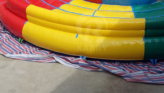 Unisex Juegos deportivos interactivos al aire libre Torre de escalada de roca inflable con soplador