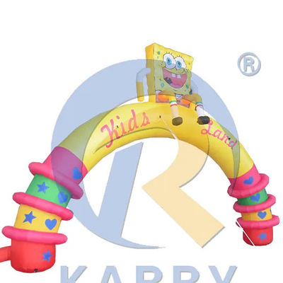 Accesorios de Oxford Arco de Navidad inflable para publicidad y promociones al aire libre