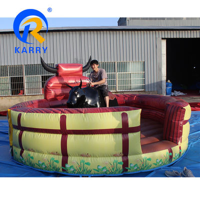 CE/EN71/EN14960 Máquina de montar toros certificada Toros mecánicos portátiles y inflables