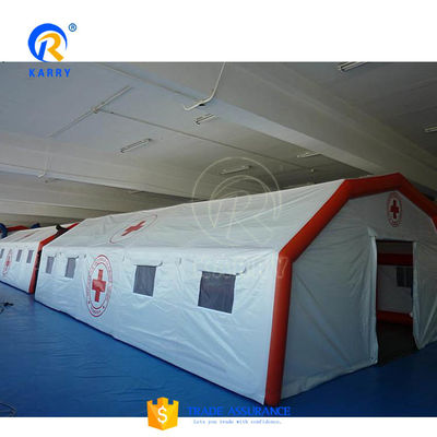 KR-IT-920-1 0,45 mm Plata PVC Tarpaulin carpa médica hinchable 5 * 8 * 4,5m