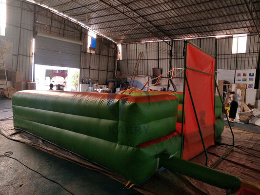 PVC Parque al aire libre Juego de escalada de carnaval Inflable Jacobs Escalera Juego de escalada para adultos