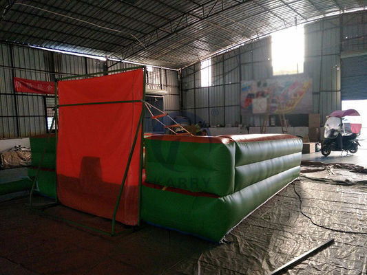 PVC Parque al aire libre Juego de escalada de carnaval Inflable Jacobs Escalera Juego de escalada para adultos