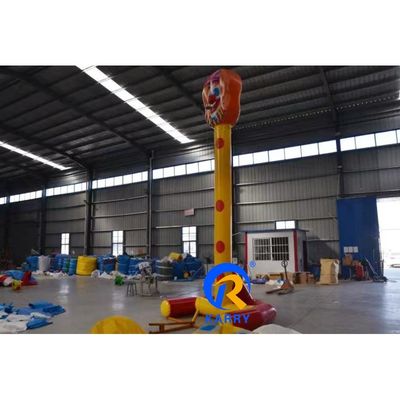 Jardín de juegos al aire libre personalizado Fly Guy Inflable Air Dancer Traje Sky Dancing Man Tube