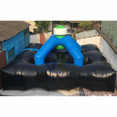 Arena de etiqueta láser inflable de PVC personalizada para juegos deportivos interactivos asequible
