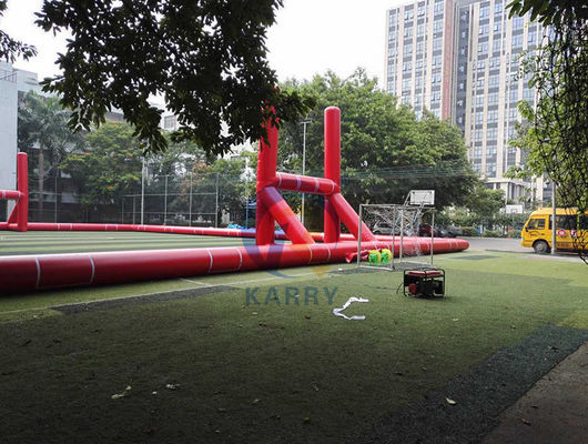 Juego de campo de rugby inflable para niños y adultos