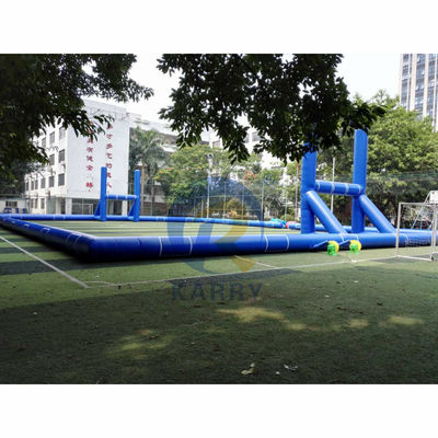 Juego de campo de rugby inflable para niños y adultos