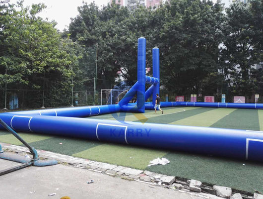 Juego de campo de rugby inflable para niños y adultos