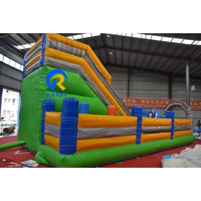 Carry Inflatable Fun City Unisex Blue Playground para niños en el Parque Inflatable Gigante