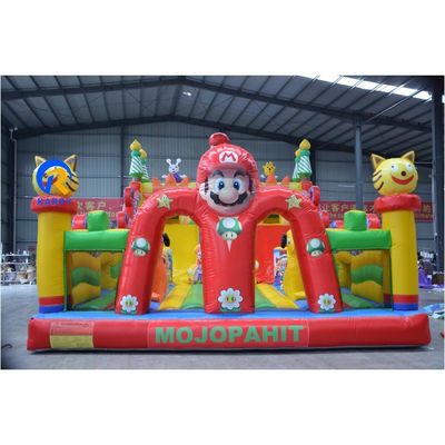 OEM acepta la casa de rebote inflable para niños con tobogán y trampolín de parque acuático