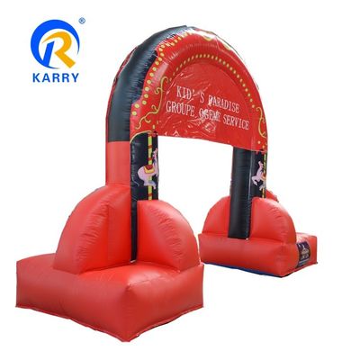 Arco inflable personalizado para publicidad y deportes