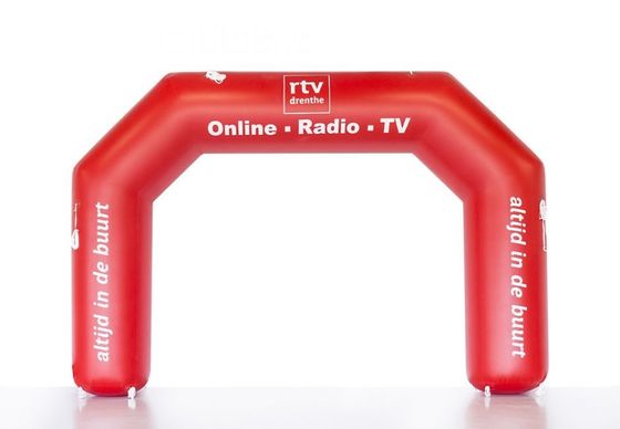 Arco inflable personalizado para publicidad y deportes