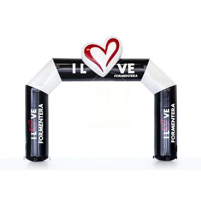 Arco inflable personalizado para publicidad y deportes