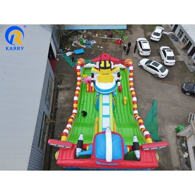 Parque acuático inflables con obstáculo inflables Unisex PVC lonas