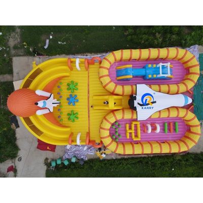 Parque acuático de verano diversión unisex gran inflables oso polar parque infantil para juegos al aire libre