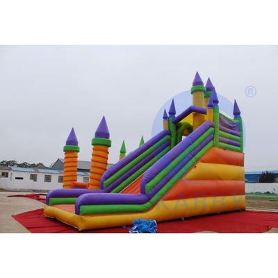 Casas de salto inflables gigantes de lonas de PVC para adultos para patios al aire libre