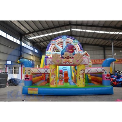 CE soplador y accesorios de reparación incluidos Combinado de deslizamiento de castillo para castillo de salto inflable