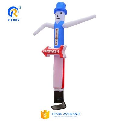 Mini dibujos animados personalizados Sky Air Dancer Modelo de publicidad inflable Bailando Air Man