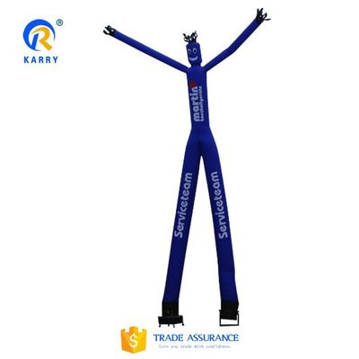 Mini dibujos animados personalizados Sky Air Dancer Modelo de publicidad inflable Bailando Air Man