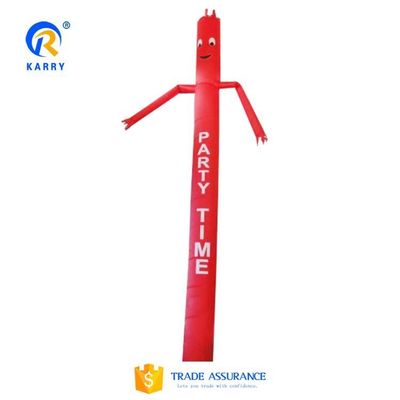 Mini dibujos animados personalizados Sky Air Dancer Modelo de publicidad inflable Bailando Air Man