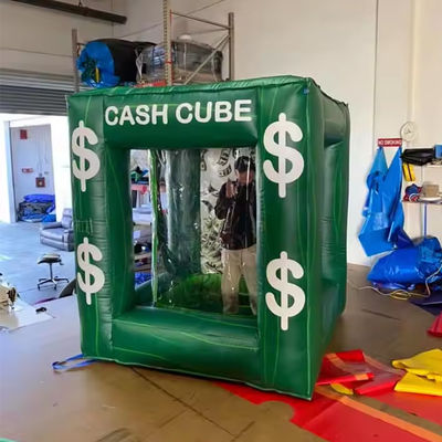 Modo de envío Por mar / por aire Máquina de recogida de efectivo inflable para sus necesidades publicitarias