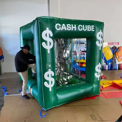 Modo de envío Por mar / por aire Máquina de recogida de efectivo inflable para sus necesidades publicitarias