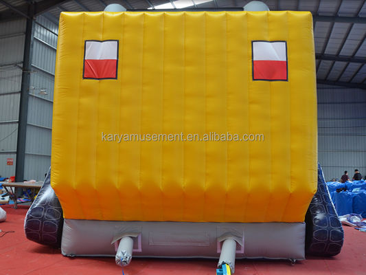 Cargador inflable de grado comercial Castillo PORTABLE Niños Casa de salto salpicadora