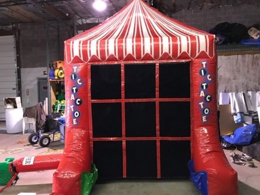 Juegos deportivos interactivos portátiles coloridos Juego de carnaval Tic Tac Toe Pared y conectar 4