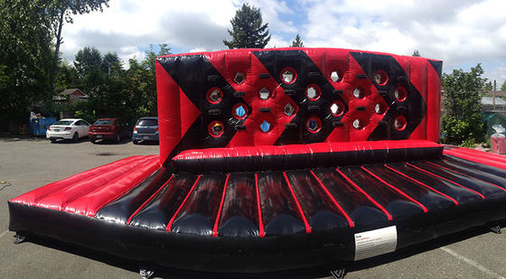 Blower Interactivo Juego Deportivo Desafío Inflable Whack Pared Limpiador Juego de Puñetaje
