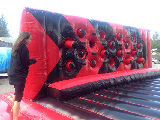 Blower Interactivo Juego Deportivo Desafío Inflable Whack Pared Limpiador Juego de Puñetaje