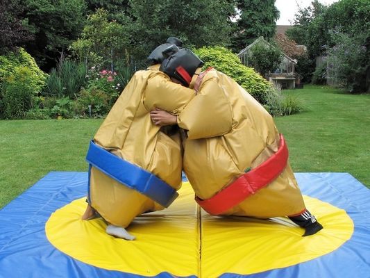 Accesorios de reparación de sopladores CE incluidos coloridos trajes de lucha de sumo para niños y adultos