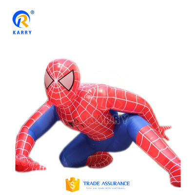 EN14960 Certificado hombre araña inflable personalizado con caja de regalo de Navidad y soplador de aire