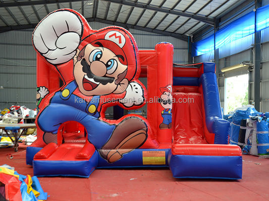 Personalizar Acceptado Castillo Inflable Rojo Parque de juegos para Niños Casa de Salto