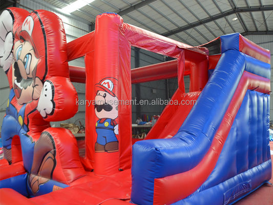 Personalizar Acceptado Castillo Inflable Rojo Parque de juegos para Niños Casa de Salto
