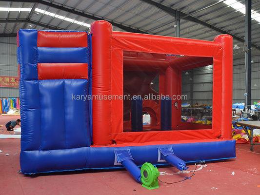 Personalizar Acceptado Castillo Inflable Rojo Parque de juegos para Niños Casa de Salto