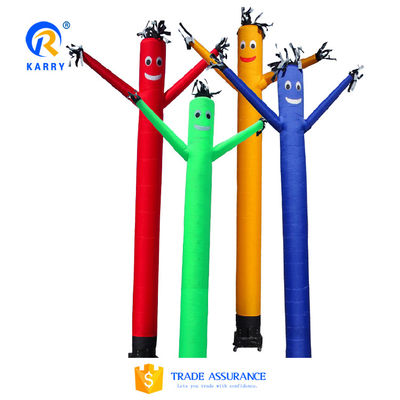 Hombre del tubo inflable y títeres del cielo Mini bailarín del aire inflable del cielo hombre bailarín