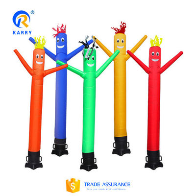 Hombre del tubo inflable y títeres del cielo Mini bailarín del aire inflable del cielo hombre bailarín