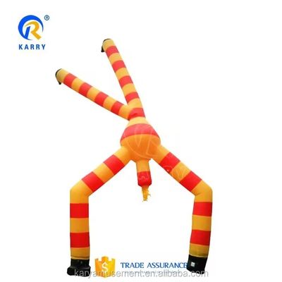 Hombre del tubo inflable y títeres del cielo Mini bailarín del aire inflable del cielo hombre bailarín